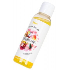 Массажное масло для поцелуев  Тропический флирт  с ароматом экзотических фруктов - 100 мл.